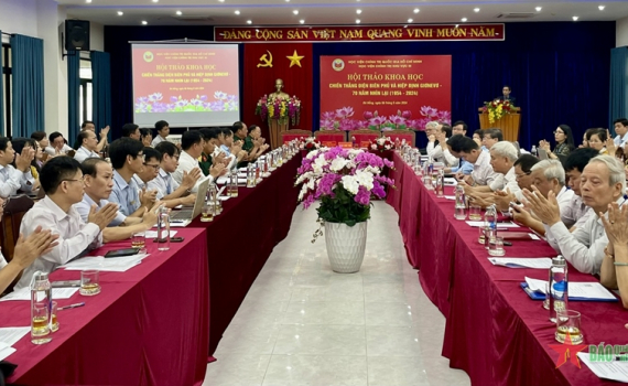 Hội thảo khoa học &ldquo;Chiến thắng Điện Bi&ecirc;n Phủ v&agrave; Hiệp định Geneva - 70 năm nh&igrave;n lại (1954-2024)"