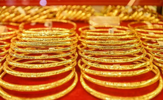 Gi&aacute; v&agrave;ng chiều nay (20-5): Tăng mạnh so với phi&ecirc;n chốt tuần trước