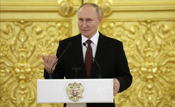 Tổng thống Nga V. Putin ủng hộ kế hoạch của Trung Quốc về giải quyết khủng hoảng ở Ukraine
