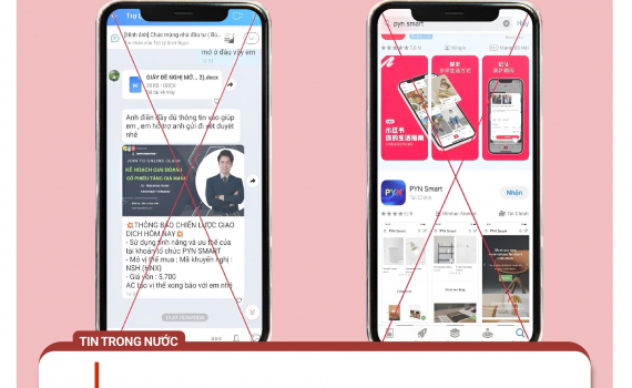 Cảnh gi&aacute;c với h&igrave;nh thức giả mạo quỹ đầu tư PYN Lite để lừa đảo