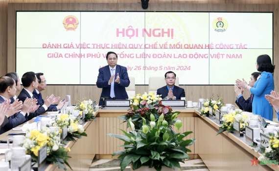 N&acirc;ng cao hơn nữa hiệu quả Quy chế phối hợp c&ocirc;ng t&aacute;c giữa Ch&iacute;nh phủ với Tổng Li&ecirc;n đo&agrave;n Lao động Việt Nam
