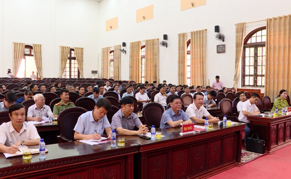 Y&ecirc;n M&ocirc; triển khai kế hoạch sản xuất vụ m&ugrave;a, c&ocirc;ng t&aacute;c PCTT&TKCN năm 2024