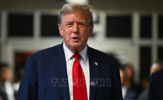 Bầu cử Mỹ 2024: &Ocirc;ng Donald Trump đạt bước tiến lớn về số tiền g&acirc;y quỹ tranh cử