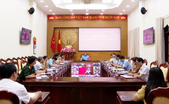 Hội nghị B&aacute;o c&aacute;o vi&ecirc;n Trung ương th&aacute;ng 5/2024