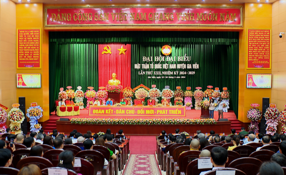 Đại hội đại biểu MTTQ Việt Nam huyện Gia Viễn, nhiệm kỳ 2024-2029