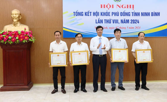 Tổng kết Hội khỏe Ph&ugrave; Đổng tỉnh Ninh B&igrave;nh lần thứ VIII, năm 2024