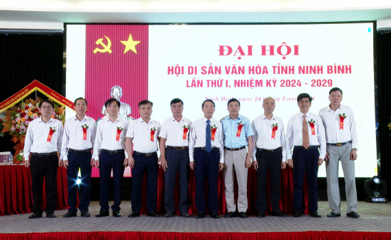 Đại hội Hội Di sản văn h&oacute;a tỉnh Ninh B&igrave;nh lần thứ I