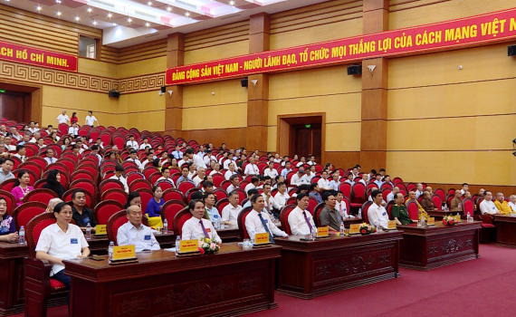 Đại hội MTTQ Việt Nam huyện Y&ecirc;n Kh&aacute;nh, nhiệm kỳ 2024-2029