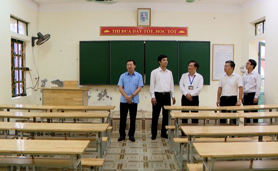 Kiểm tra c&ocirc;ng t&aacute;c tổ chức kỳ thi tuyển sinh lớp 10 THPT