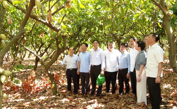 Đo&agrave;n c&ocirc;ng t&aacute;c của tỉnh Ninh B&igrave;nh trao đổi, chia sẻ kinh nghiệm x&acirc;y dựng n&ocirc;ng th&ocirc;n mới tại tỉnh Đồng Nai