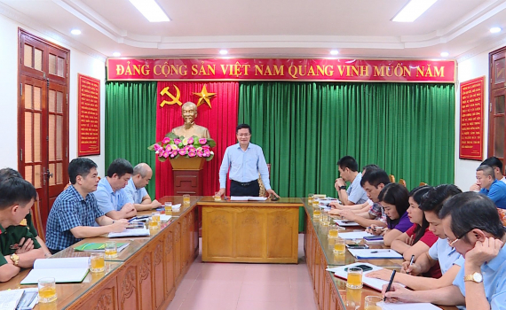 Giao ban c&ocirc;ng t&aacute;c b&aacute;o ch&iacute;, tuy&ecirc;n truyền th&aacute;ng 4 năm 2024