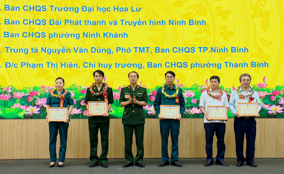 TP.Ninh B&igrave;nh v&agrave; huyện Gia Viễn tổ chức Đại hội thi đua Quyết thắng lực lượng vũ trang giai đoạn 2019 - 2024