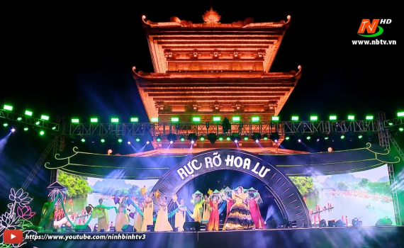 Chương tr&igrave;nh nghệ thuật &ldquo;Rực rỡ Hoa Lư&rdquo; 