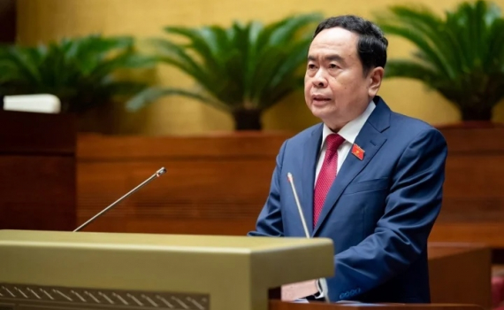Ph&acirc;n c&ocirc;ng Ph&oacute; Chủ tịch Thường trực Quốc hội Trần Thanh Mẫn điều h&agrave;nh hoạt động của Quốc hội