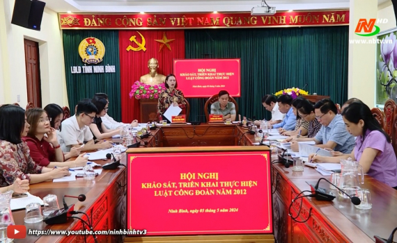 Đo&agrave;n đại biểu Quốc hội tỉnh khảo s&aacute;t thực hiện Luật C&ocirc;ng đo&agrave;n năm 2012