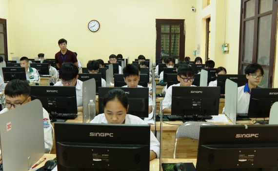 Khai mạc Hội thi tin học trẻ tỉnh Ninh B&igrave;nh năm 2024