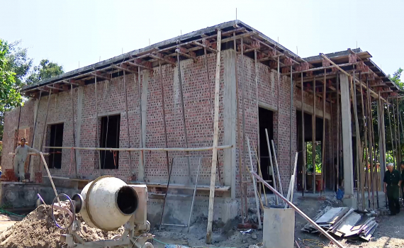 Cựu chiến binh Y&ecirc;n M&ocirc; chung tay x&oacute;a nh&agrave; tạm, dột n&aacute;t cho hội vi&ecirc;n