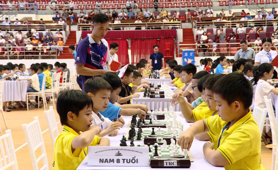 Giải v&ocirc; địch Cờ vua c&aacute;c nh&oacute;m tuổi tỉnh Ninh B&igrave;nh năm 2025