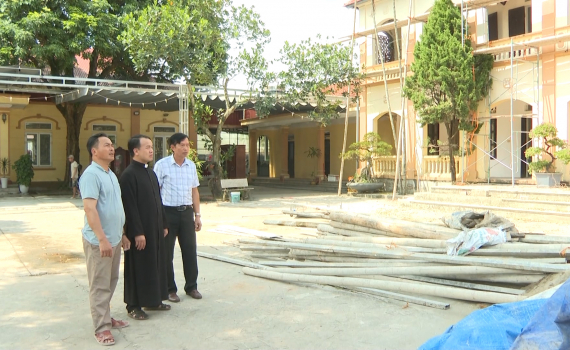 Ninh B&igrave;nh: Đo&agrave;n kết lương - gi&aacute;o g&oacute;p phần x&acirc;y dựng n&ocirc;ng th&ocirc;n mới