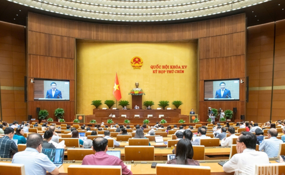 Kỳ họp thứ ch&iacute;n, Quốc hội kh&oacute;a XV: Đề nghị th&agrave;nh lập Khu thương mại tự do Hải Ph&ograve;ng