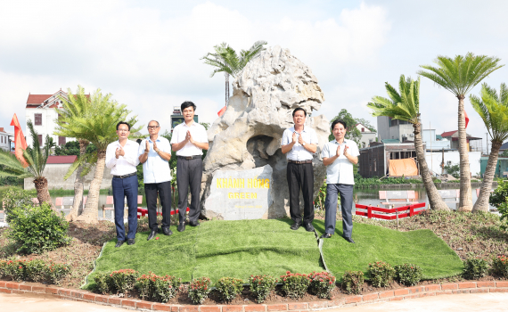 Kh&aacute;nh Hồng kh&aacute;nh th&agrave;nh giai đoạn I c&ocirc;ng tr&igrave;nh &ldquo;Kh&ocirc;ng gian sinh hoạt văn h&oacute;a cộng đồng&rdquo;