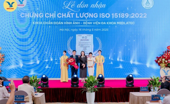 Đơn vị y tế đầu ti&ecirc;n nhận chứng chỉ chất lượng ISO trong chẩn đo&aacute;n h&igrave;nh ảnh