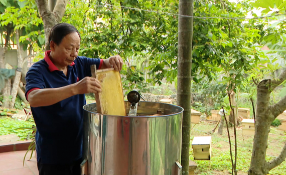 Mật ong rừng C&uacute;c Phương khẳng định thương hiệu địa phương