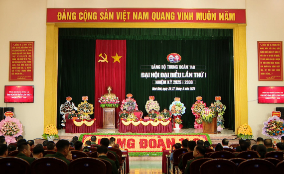 Đại hội đại biểu Đảng bộ Trung đo&agrave;n 140 nhiệm kỳ 2025 &ndash; 2030