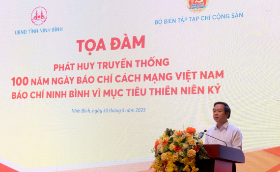B&aacute;o ch&iacute; với mục ti&ecirc;u đ&ocirc; thị di sản thi&ecirc;n ni&ecirc;n kỷ Ninh B&igrave;nh