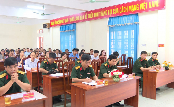 Bồi dưỡng kiến thức quốc ph&ograve;ng v&agrave; an ninh cho c&aacute;n bộ đối tượng 3