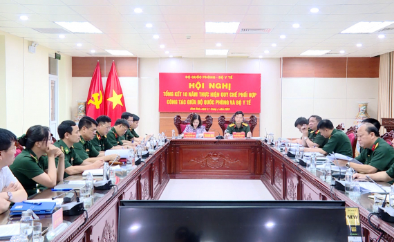 Bộ Quốc ph&ograve;ng - Bộ Y tế tổng kết 10 năm thực hiện quy chế phối hợp