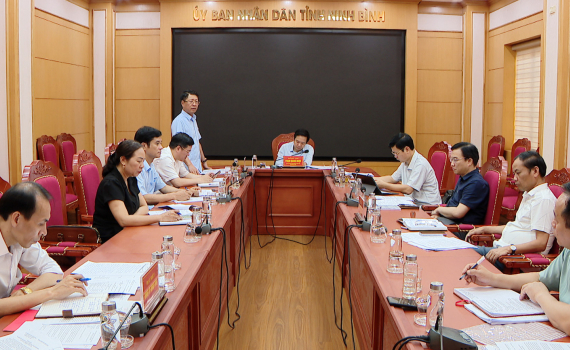 Hội nghị Ban Thường vụ Đảng ủy UBND tỉnh 