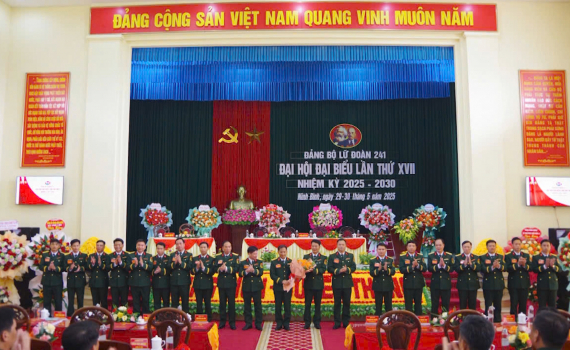 Đại hội đại biểu Đảng bộ Lữ đo&agrave;n 241 nhiệm kỳ 2025-2030