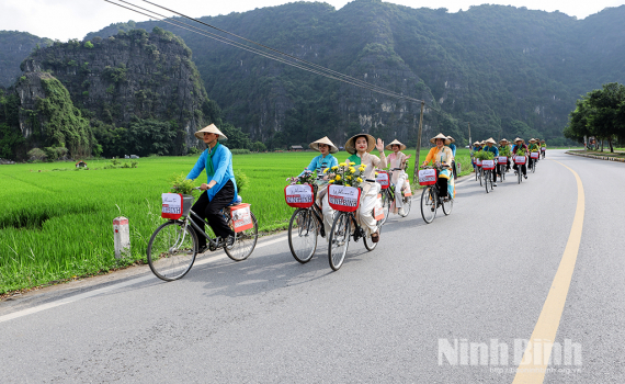 Chương tr&igrave;nh diễu h&agrave;nh xe đạp l&agrave;ng nghề