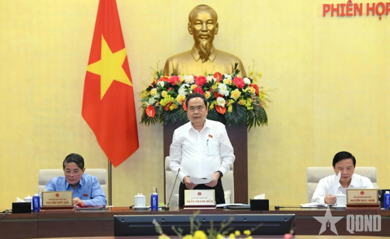 Khai mạc phi&ecirc;n họp thứ 45 của Ủy ban Thường vụ Quốc hội