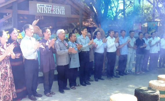 Khai mạc Kh&ocirc;ng gian l&agrave;ng nghề truyền thống Ninh B&igrave;nh