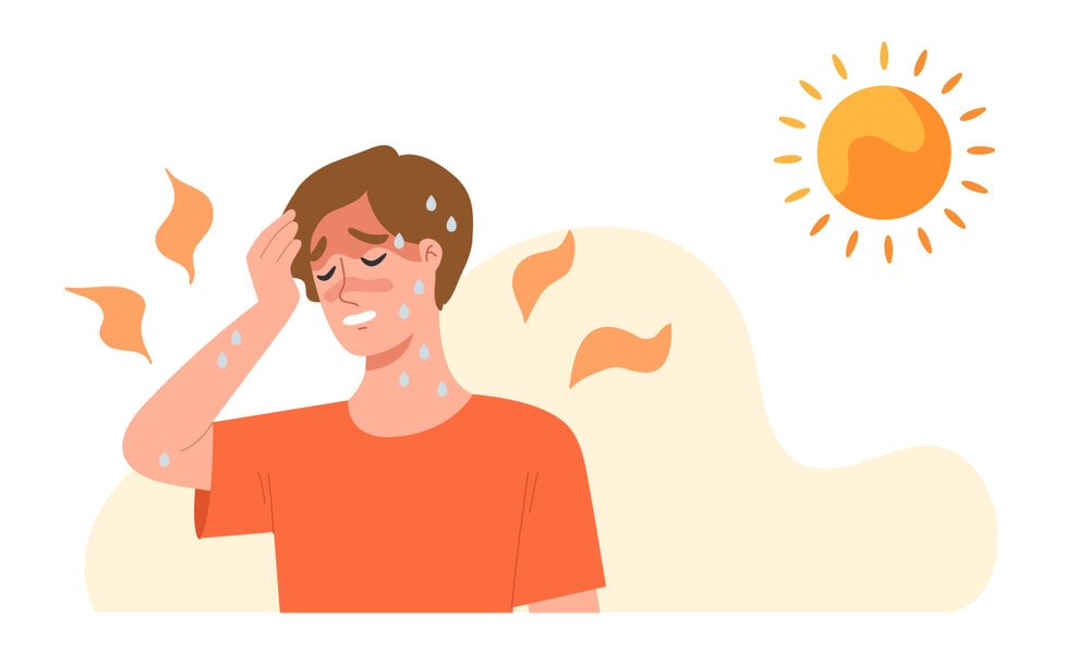 Dấu hiệu và cách xử lý khi bị say nắng trong ngày hè - Báo và Đài Phát  thanh - Truyền hình Ninh Bình