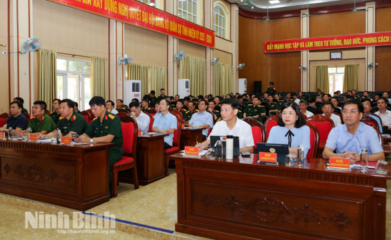 Tập huấn khung diễn tập ph&ograve;ng thủ d&acirc;n sự, ứng ph&oacute; b&atilde;o mạnh, si&ecirc;u b&atilde;o v&agrave; t&igrave;m kiếm cứu nạn năm 2026