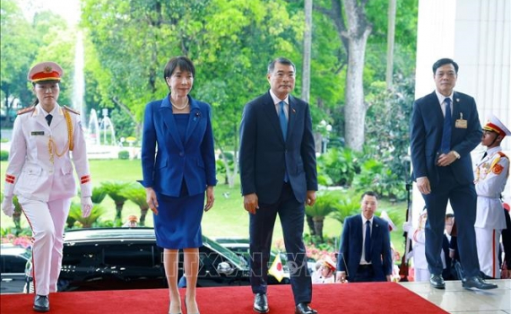 Thủ tướng Nhật Bản Takaichi Sanae kết th&uacute;c chuyến thăm ch&iacute;nh thức Việt Nam