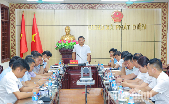 Kiểm điểm tiến độ, giải ng&acirc;n Dự &aacute;n cải thiện hạ tầng đ&ocirc; thị Ph&aacute;t Diệm