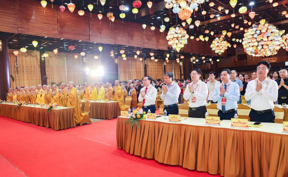 Đại lễ Phật đản Phật lịch 2570 tại ch&ugrave;a Tam Ch&uacute;c