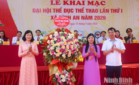C&aacute;c x&atilde;, phường khai mạc Đại hội Thể dục thể thao lần thứ I, năm 2026