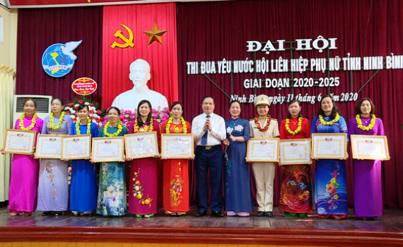 Đại hội thi đua y&ecirc;u nước Hội LHPN tỉnh giai đoạn 2020-2025