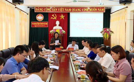 Gi&aacute;m s&aacute;t việc thực hiện Nghị quyết 42 v&agrave; Quyết định 15 tại tỉnh Ninh B&igrave;nh