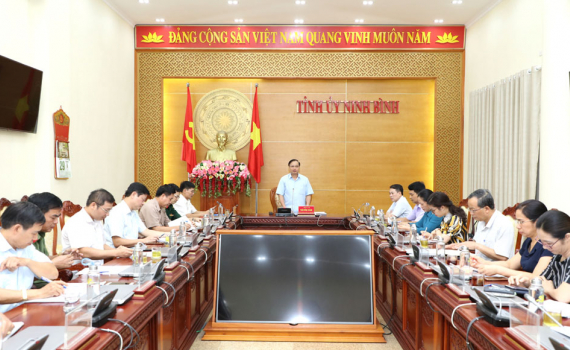 Giao ban c&ocirc;ng t&aacute;c D&acirc;n vận qu&yacute; II/2020