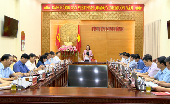Hội nghị Ban Thường vụ Tỉnh ủy