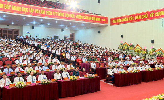 Khai mạc Đại hội đại biểu Đảng bộ th&agrave;nh phố Ninh B&igrave;nh lần thứ XX, nhiệm kỳ 2020 - 2025