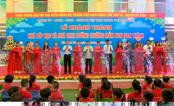 Kh&aacute;nh th&agrave;nh Trường Mầm non Nam Th&agrave;nh