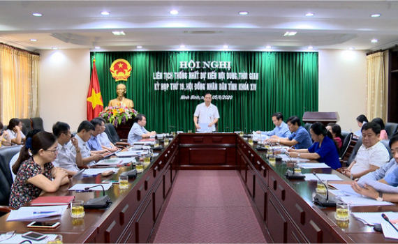 Thống nhất dự kiến nội dung, thời gian kỳ họp thứ 19, HĐND tỉnh kh&oacute;a XIV