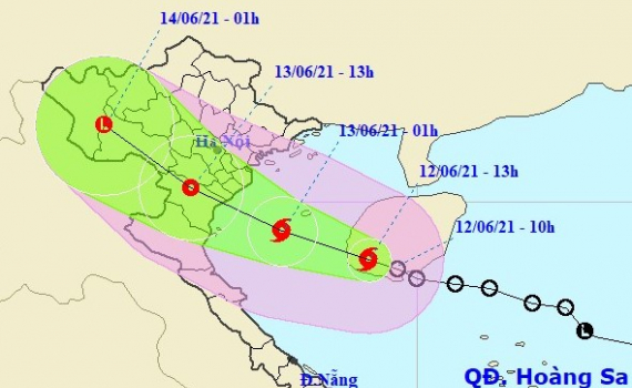 B&atilde;o số 2 suy yếu th&agrave;nh ATNĐ; Cảnh b&aacute;o mưa lớn, lũ qu&eacute;t, sạt lở đất